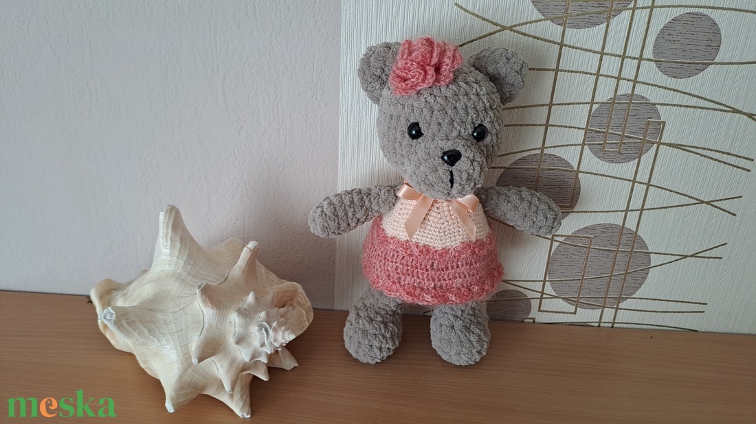 Maci ruhában - játék & sport - plüssállat & játékfigura - maci - Meska.hu