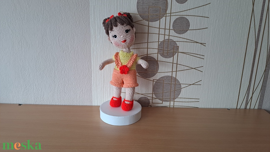 Tavaszt váró baba - játék & sport - baba & babaház - öltöztethető baba - Meska.hu