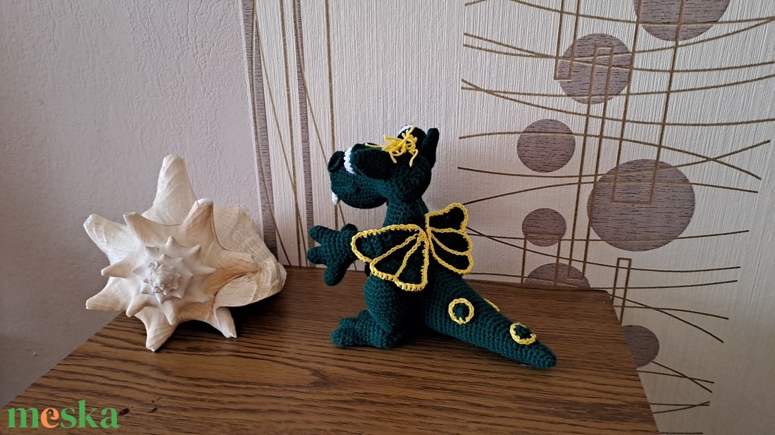 Süsü sárkány - játék & sport - baba & babaház - játékbaba, babakellék - Meska.hu