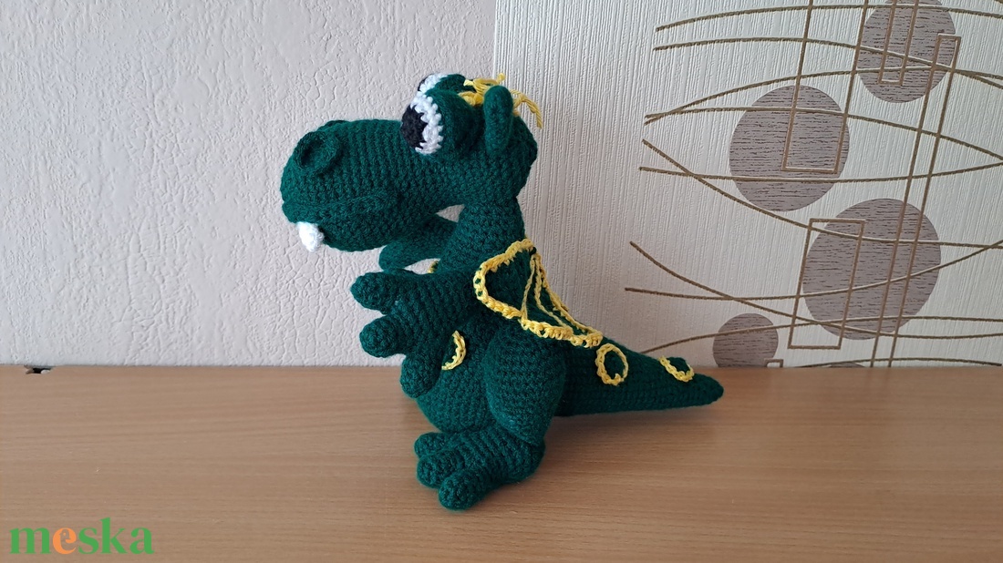 Süsü sárkány - játék & sport - baba & babaház - játékbaba, babakellék - Meska.hu