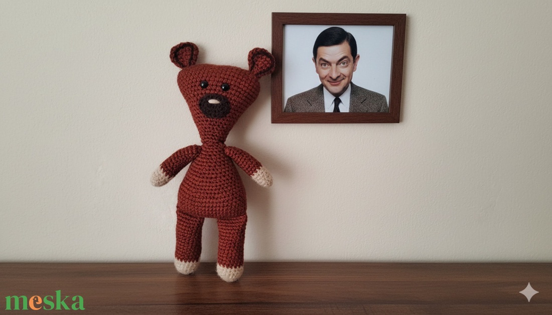 Mr Bean maci - kellékek & szerszámok - dekorációs kellékek - figurák - Meska.hu