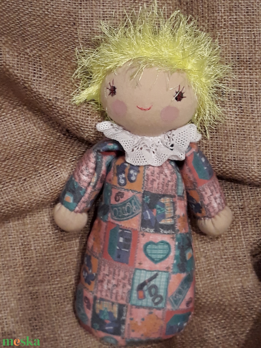 Kócika-rongybaba - játék & sport - plüssállat & játékfigura - manó - Meska.hu