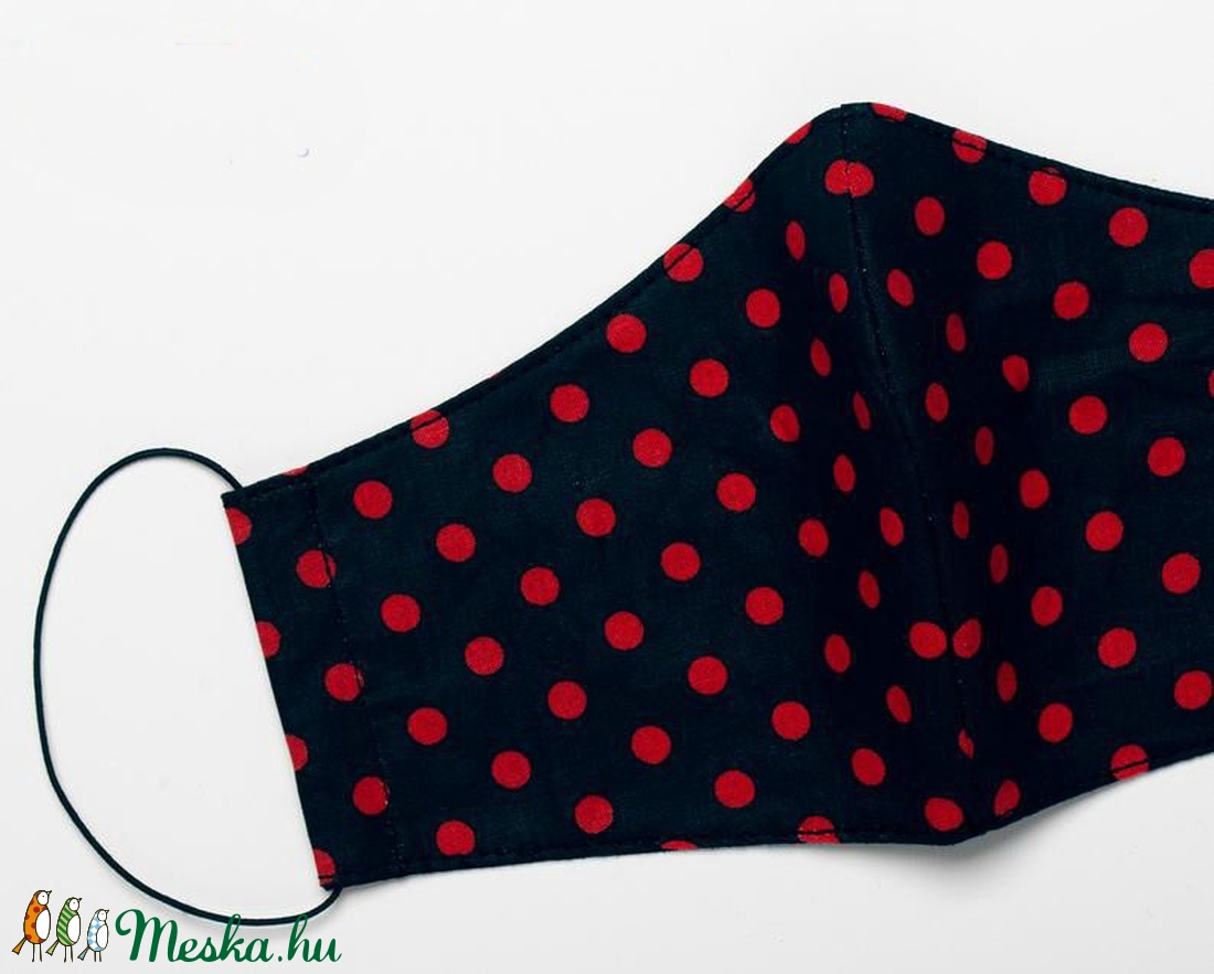 Kétrétegű, mosható textil maszk - - Meska.hu Kétrétegű, mosható textil maszk - - Meska.hu