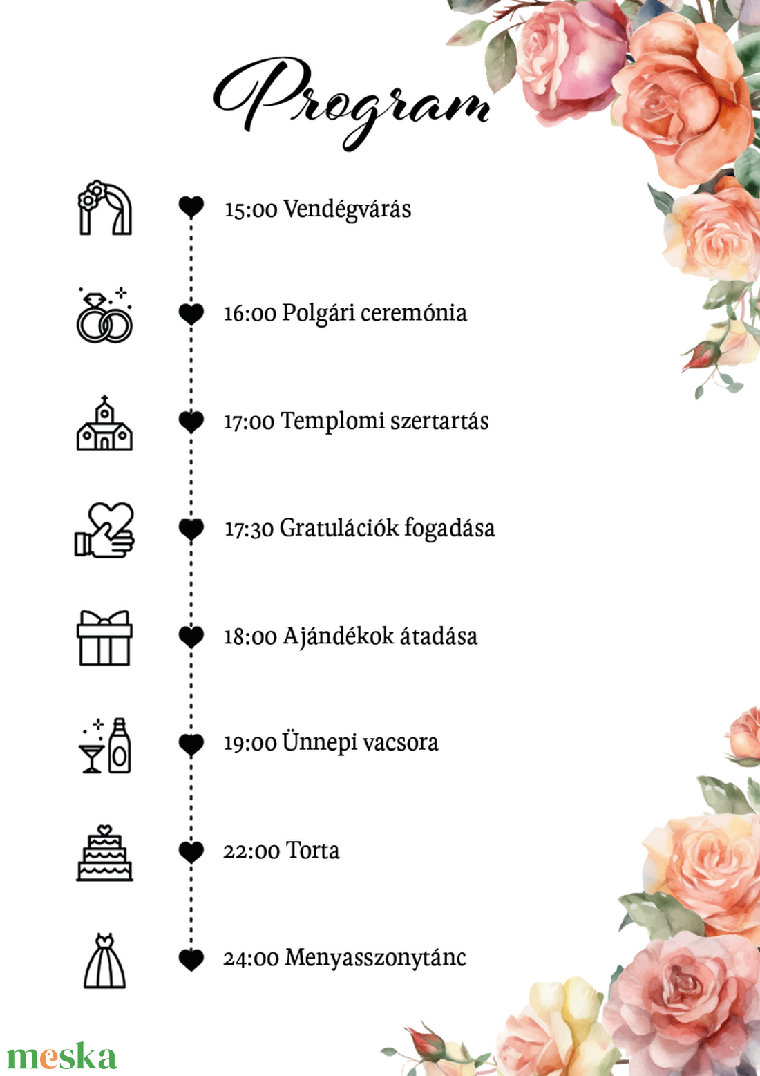 Peachy Blossom esküvői meghívó - egylapos, kétoldalas - esküvő - meghívó & kártya - meghívó - Meska.hu Peachy Blossom esküvői meghívó - egylapos, kétoldalas - esküvő - meghívó & kártya - meghívó - Meska.hu