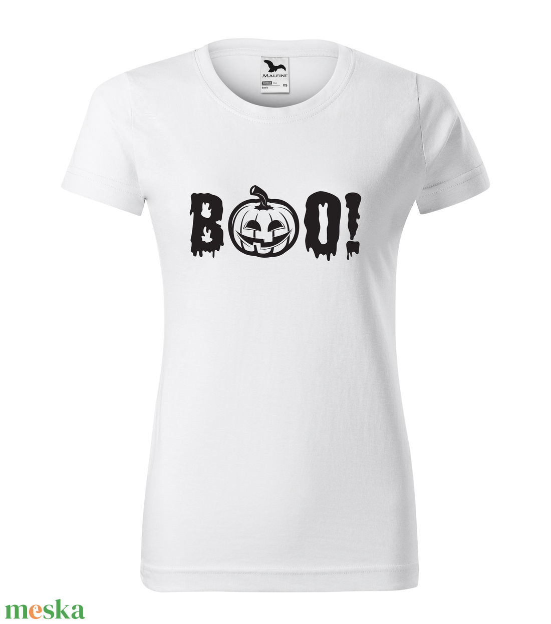 Halloween Női Póló - BOO - ruha & divat - női ruha - póló, felső - Meska.hu Halloween Női Póló - BOO - ruha & divat - női ruha - póló, felső - Meska.hu