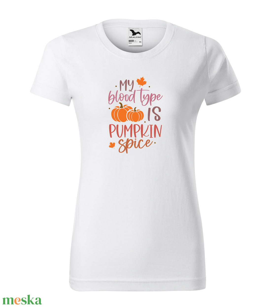 Halloween Női Póló - My blood type is pumpkin spice - ruha & divat - női ruha - póló, felső - Meska.hu Halloween Női Póló - My blood type is pumpkin spice - ruha & divat - női ruha - póló, felső - Meska.hu