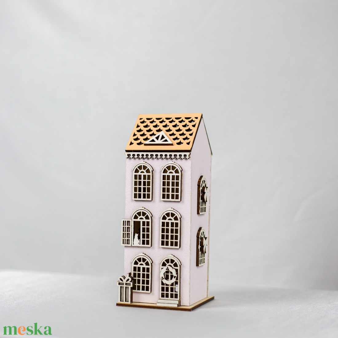 Mécsestartó házikó - Amsterdam I. - karácsony - adventi díszek - adventi asztaldísz - Meska.hu Mécsestartó házikó - Amsterdam I. - karácsony - adventi díszek - adventi asztaldísz - Meska.hu