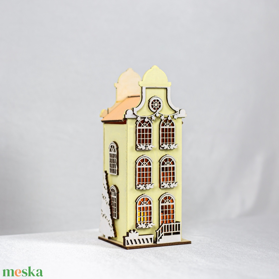 Mécsestartó házikó - Amsterdam III. - karácsony - adventi díszek - adventi asztaldísz - Meska.hu Mécsestartó házikó - Amsterdam III. - karácsony - adventi díszek - adventi asztaldísz - Meska.hu