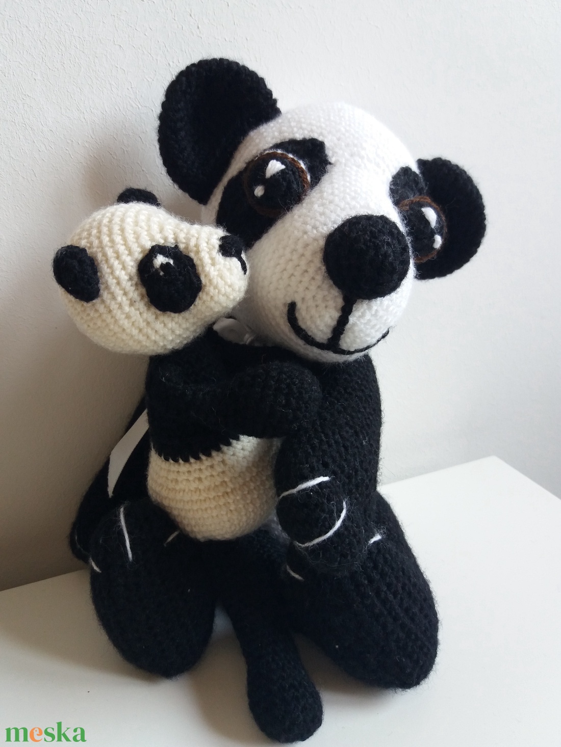 Panda mackó mama - játék & sport - plüssállat & játékfigura - maci - Meska.hu Panda mackó mama - játék & sport - plüssállat & játékfigura - maci - Meska.hu