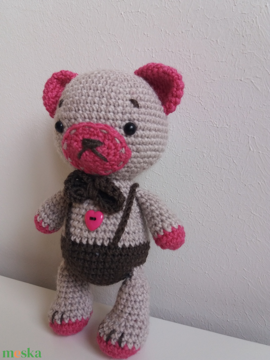 Berti - játék & sport - plüssállat & játékfigura - maci - Meska.hu