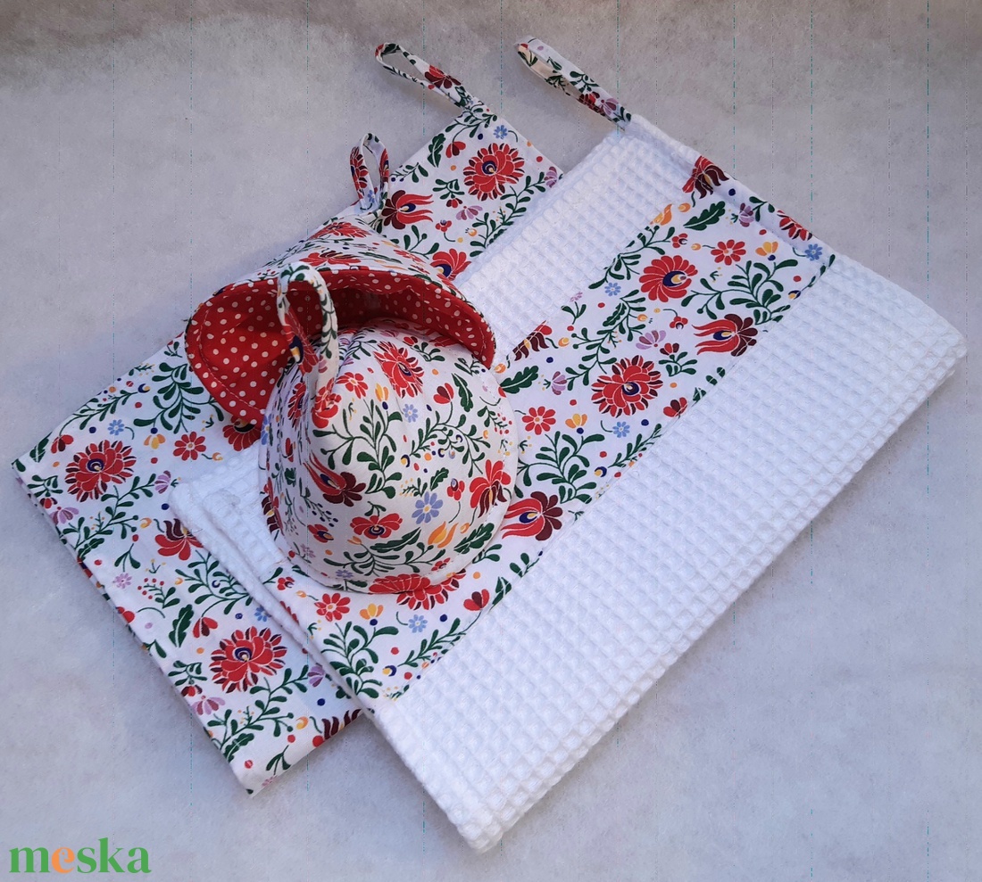 Magyaros mintás konyharuha fedőfogóval - otthon & életmód - konyhafelszerelés, tálalás - konyhai textil - konyharuha & törlőkendő - Meska.hu Magyaros mintás konyharuha fedőfogóval - otthon & életmód - konyhafelszerelés, tálalás - konyhai textil - konyharuha & törlőkendő - Meska.hu