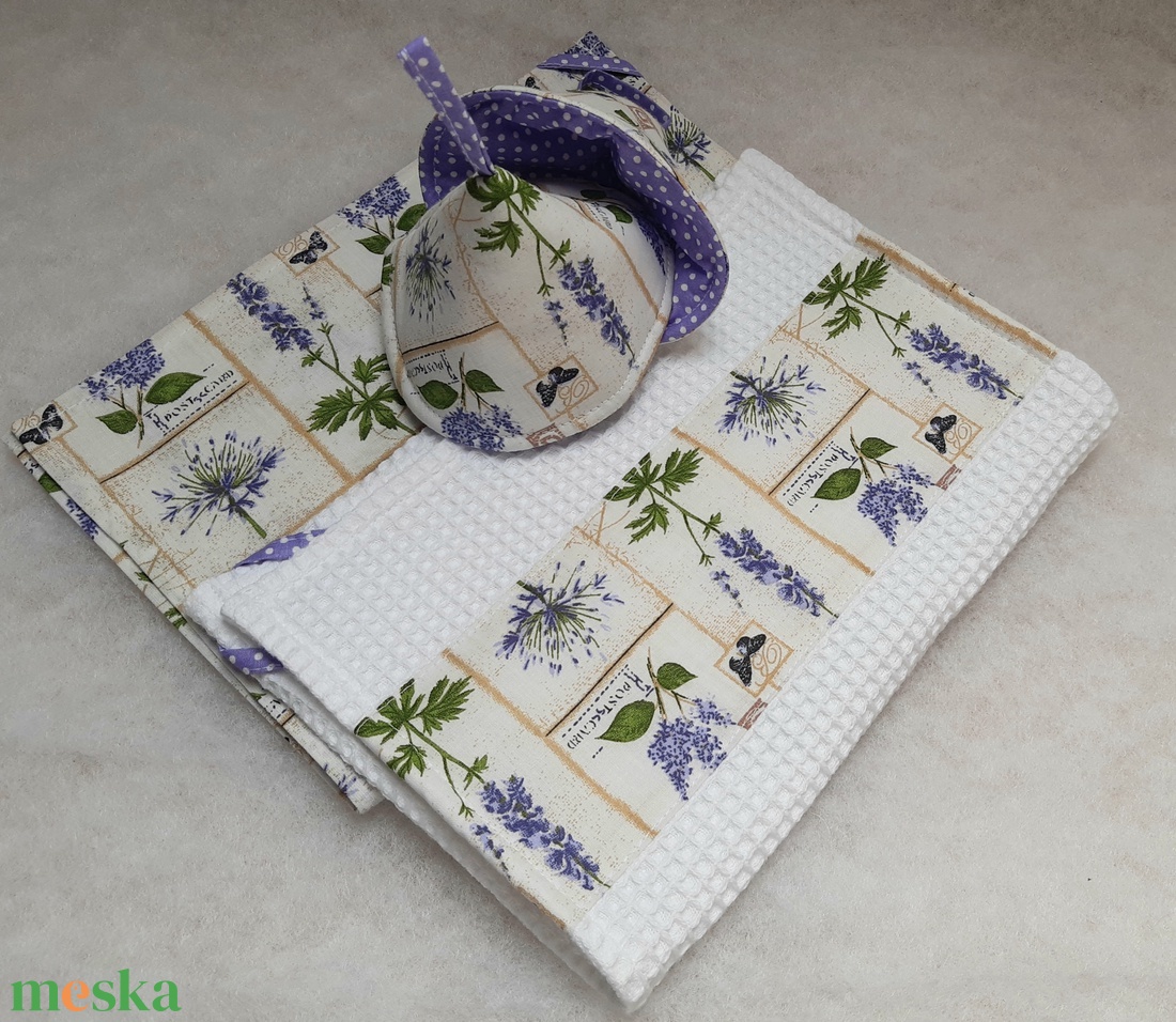 Levendula textil konyharuha fedőfogókkal - otthon & életmód - konyhafelszerelés, tálalás - konyhai textil - konyharuha & törlőkendő - Meska.hu Levendula textil konyharuha fedőfogókkal - otthon & életmód - konyhafelszerelés, tálalás - konyhai textil - konyharuha & törlőkendő - Meska.hu