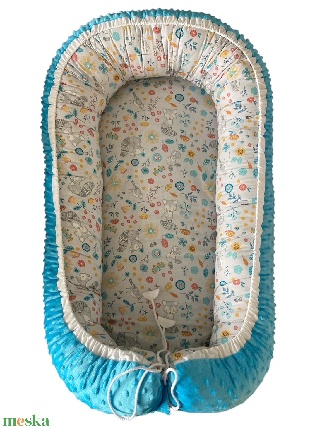 Babafészek kivehető kókuszbetéttel - baba - mama - baba ágynemű - babafészek - Meska.hu