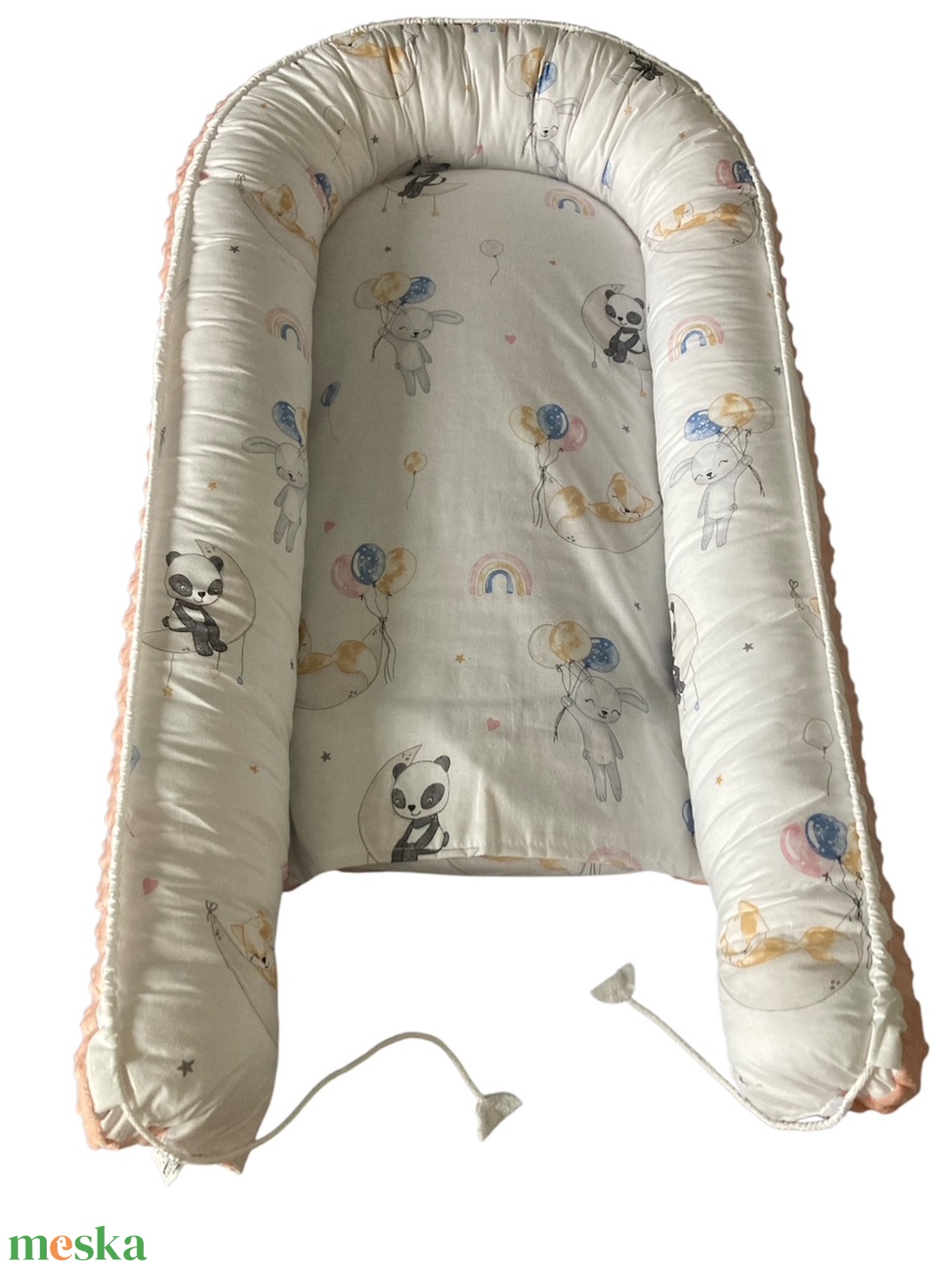 Babafészek kivehető kókuszbetéttel - baba - mama - baba ágynemű - babafészek - Meska.hu