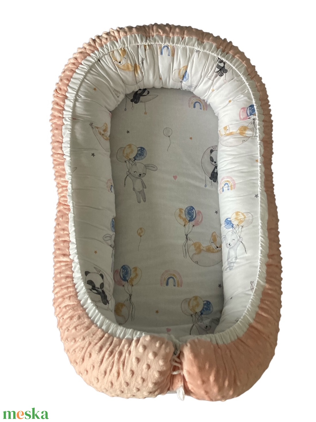 Babafészek kivehető kókuszbetéttel - baba - mama - baba ágynemű - babafészek - Meska.hu