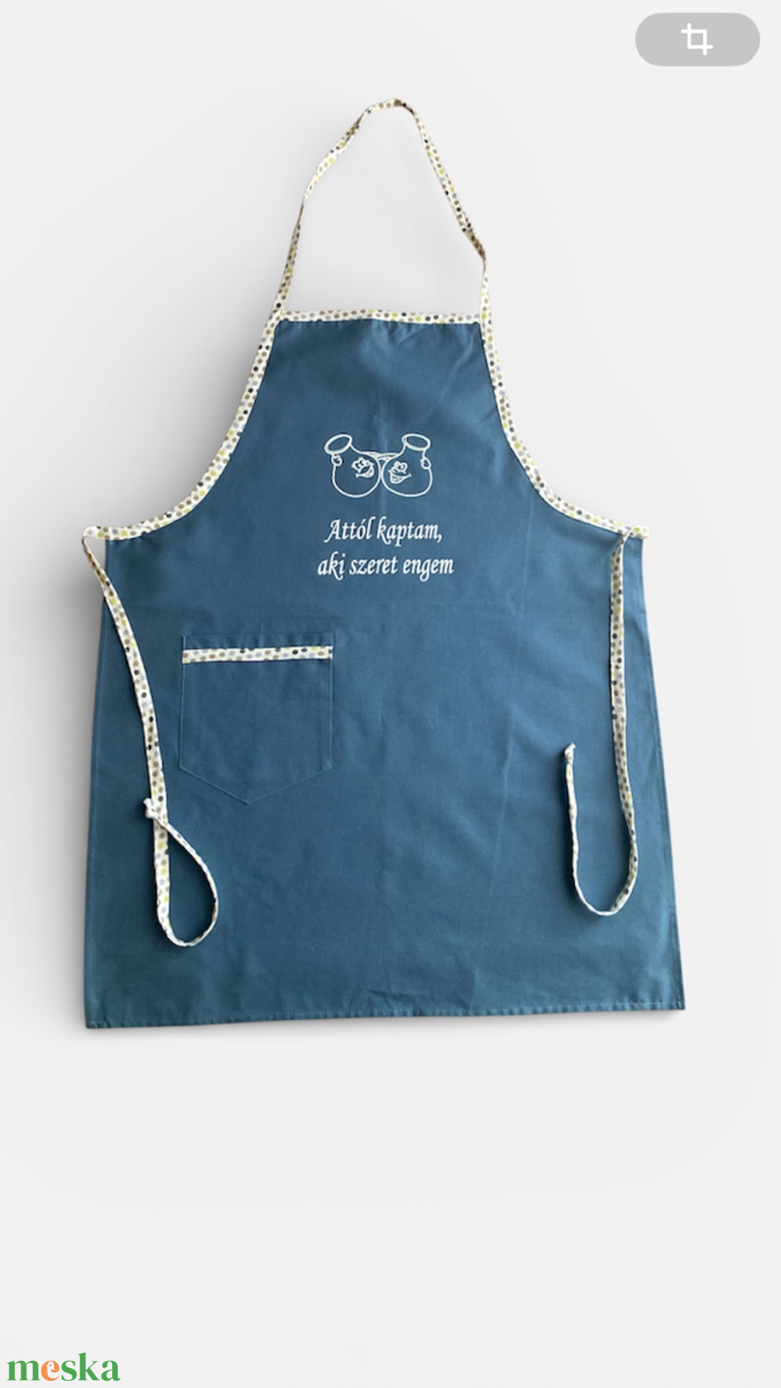 Női kötény - otthon & életmód - konyhafelszerelés, tálalás - konyhai textil - kötény - Meska.hu