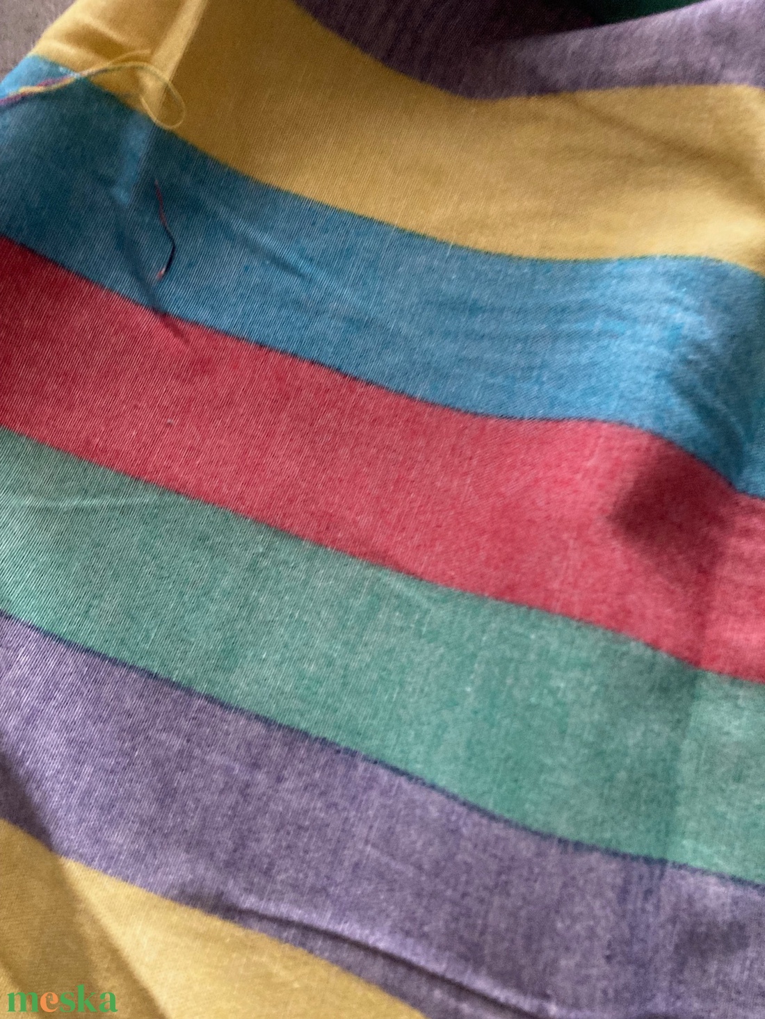 Farsangi jelmez,  dekorációs anyag Csíkos - kellékek & szerszámok - méteráru - dekorációs alapanyag - Meska.hu