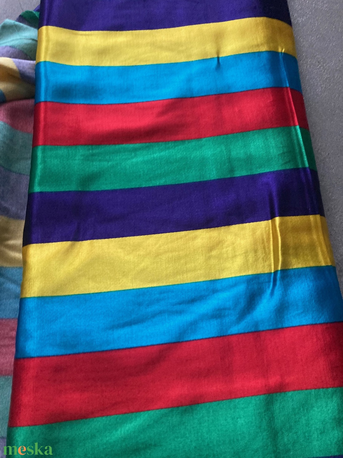 Farsangi jelmez,  dekorációs anyag Csíkos - kellékek & szerszámok - méteráru - dekorációs alapanyag - Meska.hu