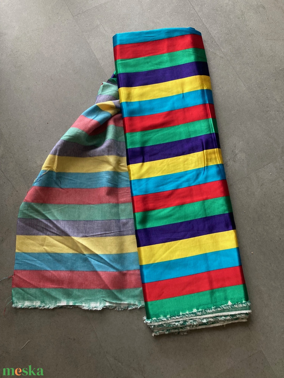 Farsangi jelmez,  dekorációs anyag Csíkos - kellékek & szerszámok - méteráru - dekorációs alapanyag - Meska.hu