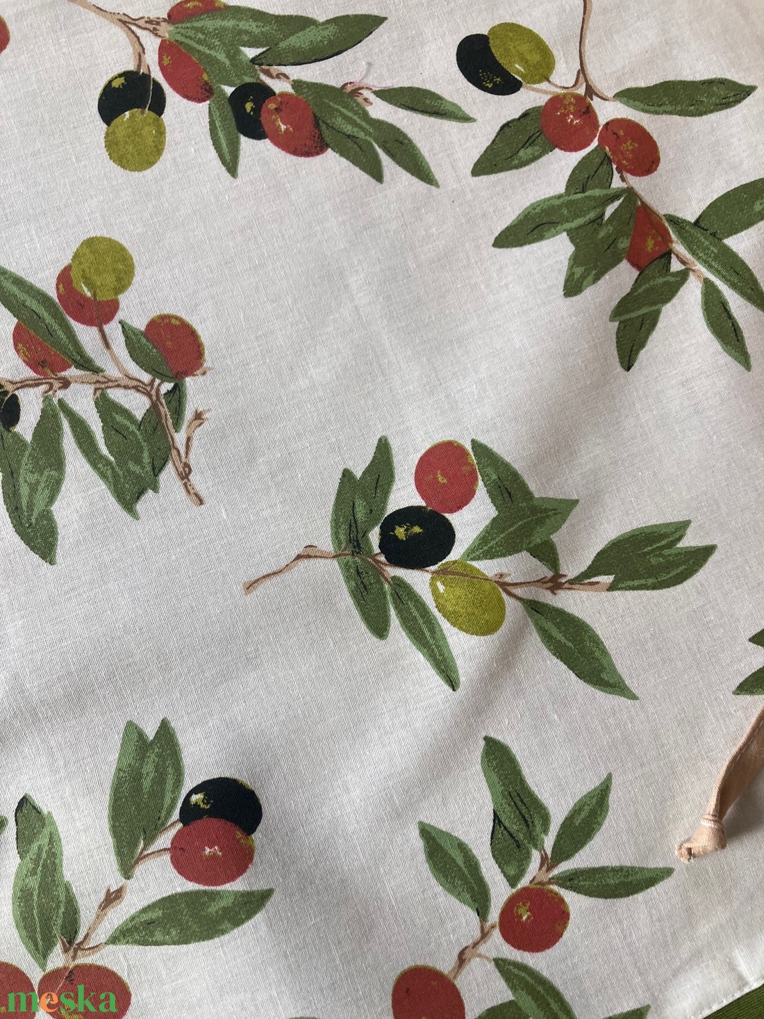 Női széles kötény - otthon & életmód - konyhafelszerelés, tálalás - konyhai textil - kötény - Meska.hu