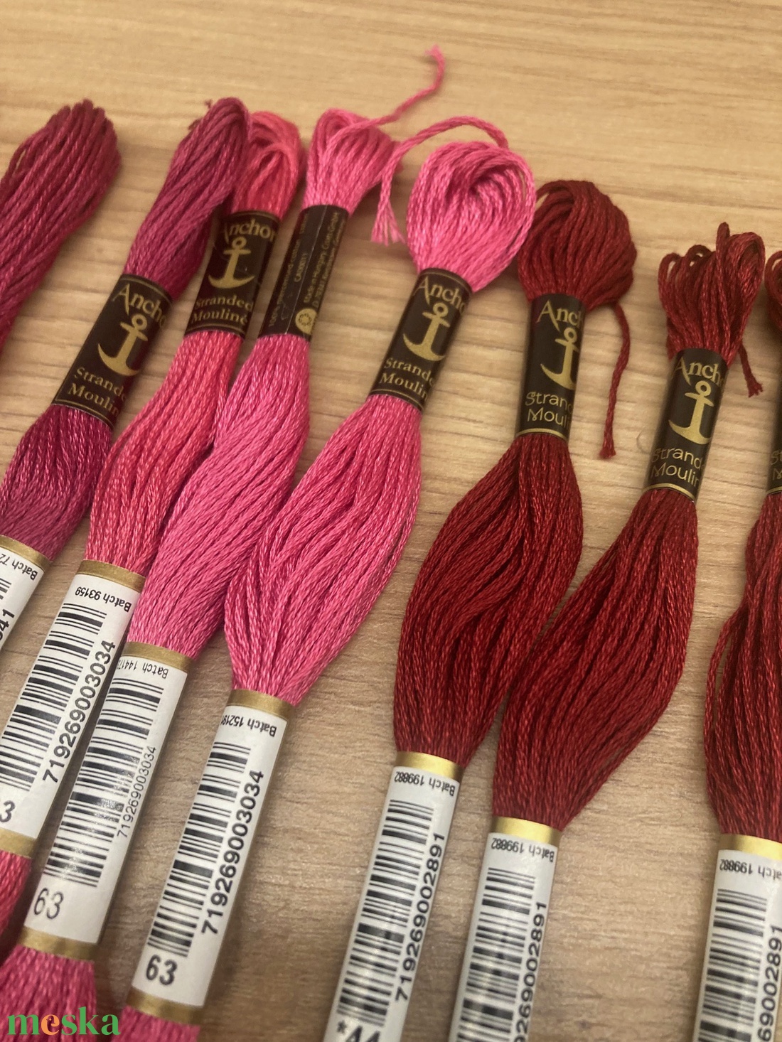 18 db Hímzőfonal Anchor - kellékek & szerszámok - rövidáru - fonal, cérna - hímzőfonal - Meska.hu