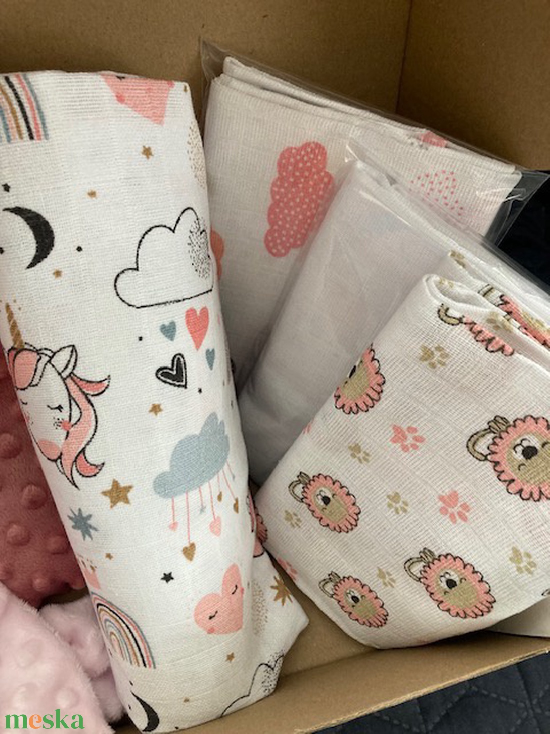 Baba Ajándék Box kifiú vagy kislány - baba - mama - babalátogató ajándékcsomag - Meska.hu