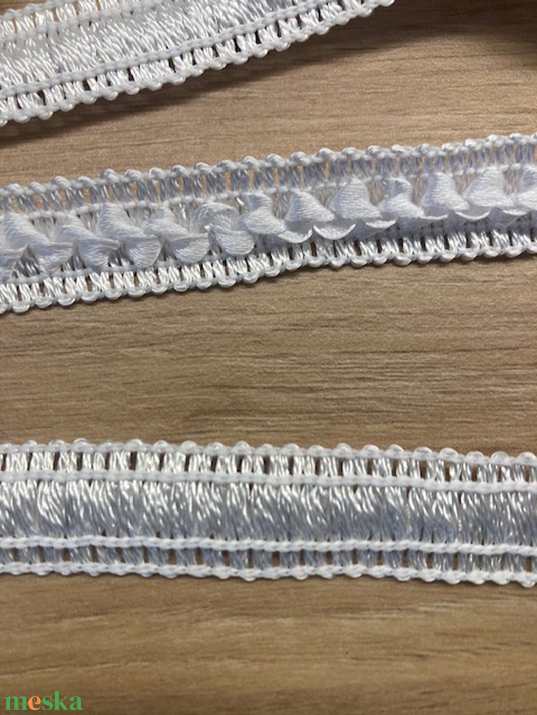 Rugalmas csipke szalag - kellékek & szerszámok - rövidáru - szalag, pánt - csipke, csipkeszalag - Meska.hu