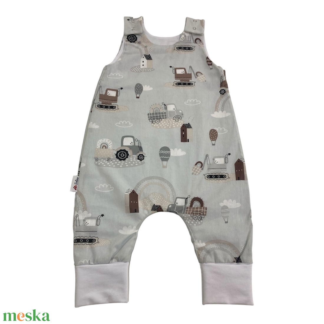 Tipegő hálózsák Munkagép, kamáslis, a legkisebbeknek - baba - mama - babaruházat - tipegőhálózsák - Meska.hu