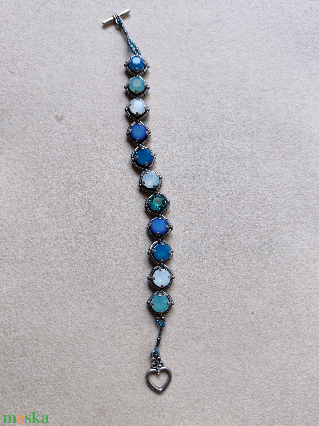 Swarowski kék árnyalatokban - ékszer - ékszerszett - Meska.hu Swarowski kék árnyalatokban - ékszer - ékszerszett - Meska.hu