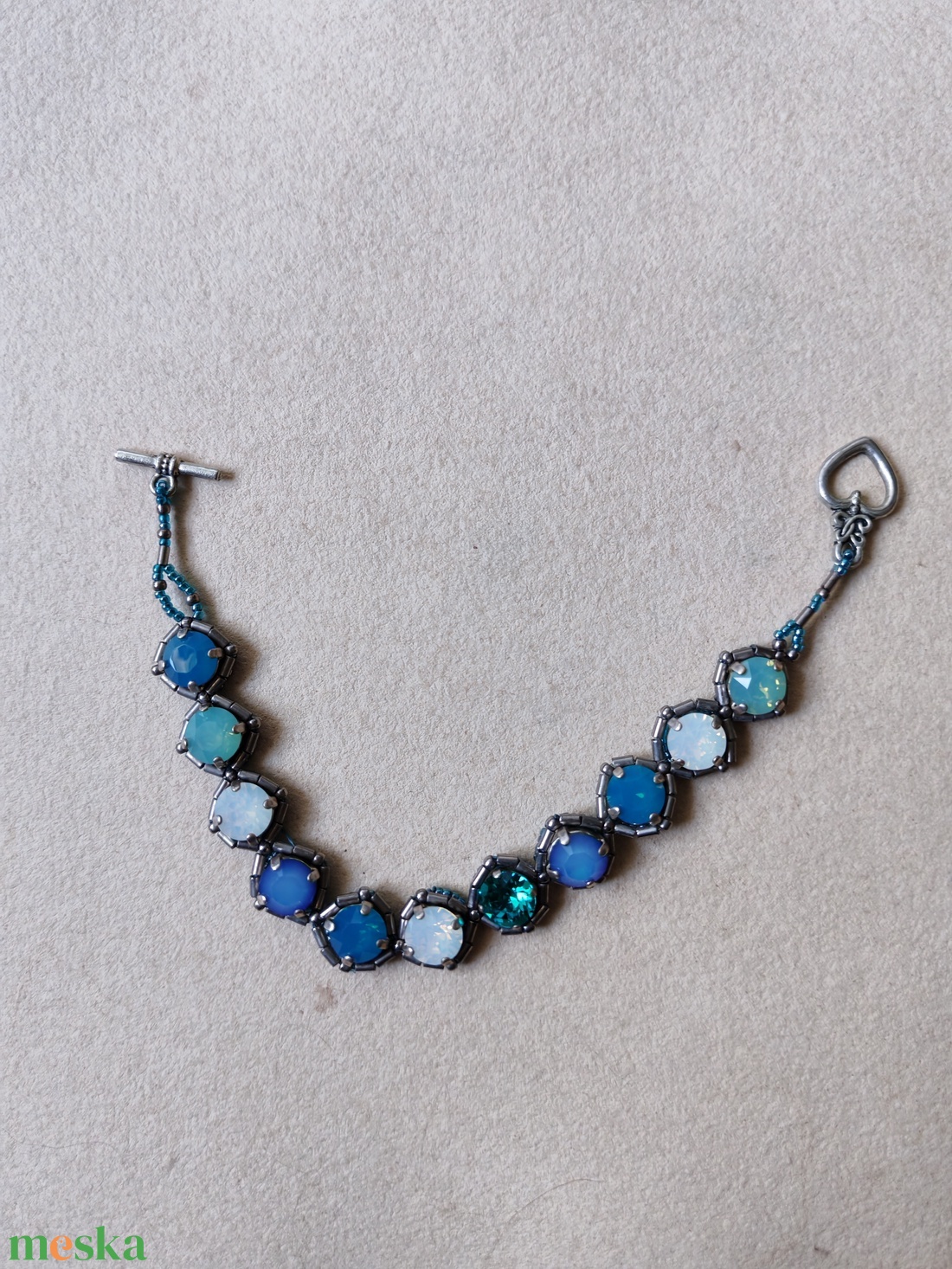 Swarowski kék árnyalatokban - ékszer - ékszerszett - Meska.hu Swarowski kék árnyalatokban - ékszer - ékszerszett - Meska.hu