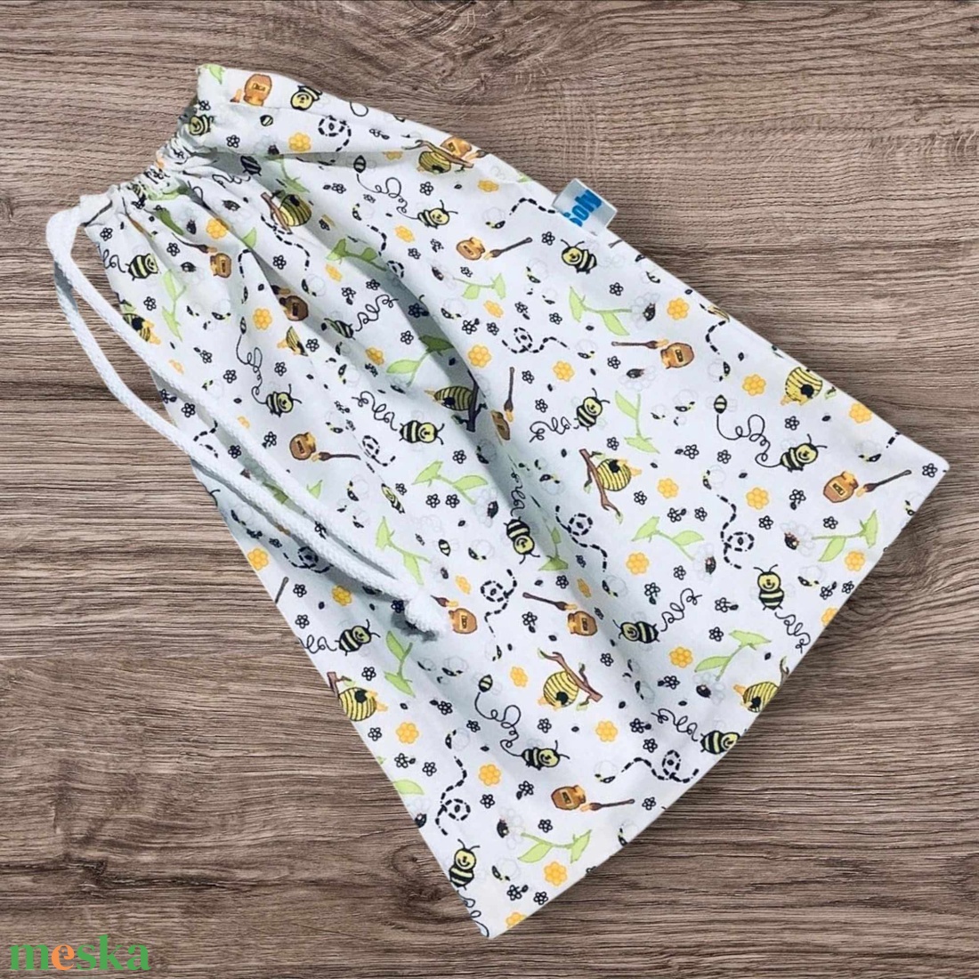 Textil zsák - táska & tok - bevásárlás & shopper táska - zöldség/gyümölcs zsák - Meska.hu