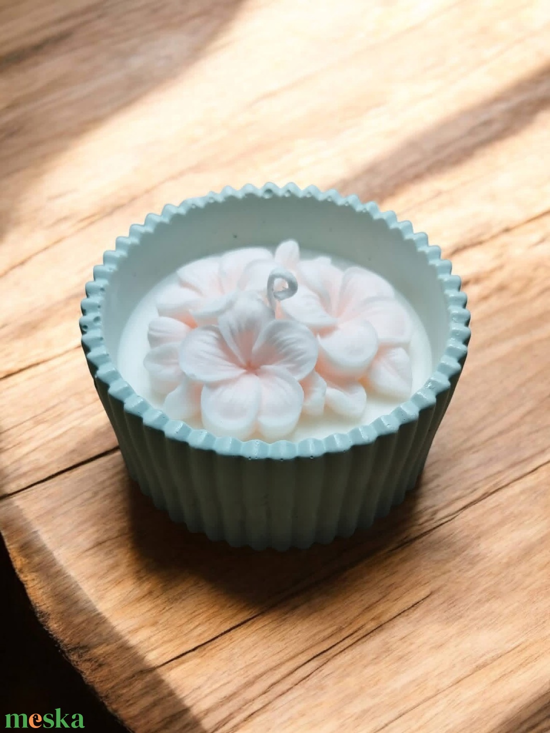 Szójaviasz gyertya - otthon & életmód - gyertya, illat, aroma - illatviasz - Meska.hu