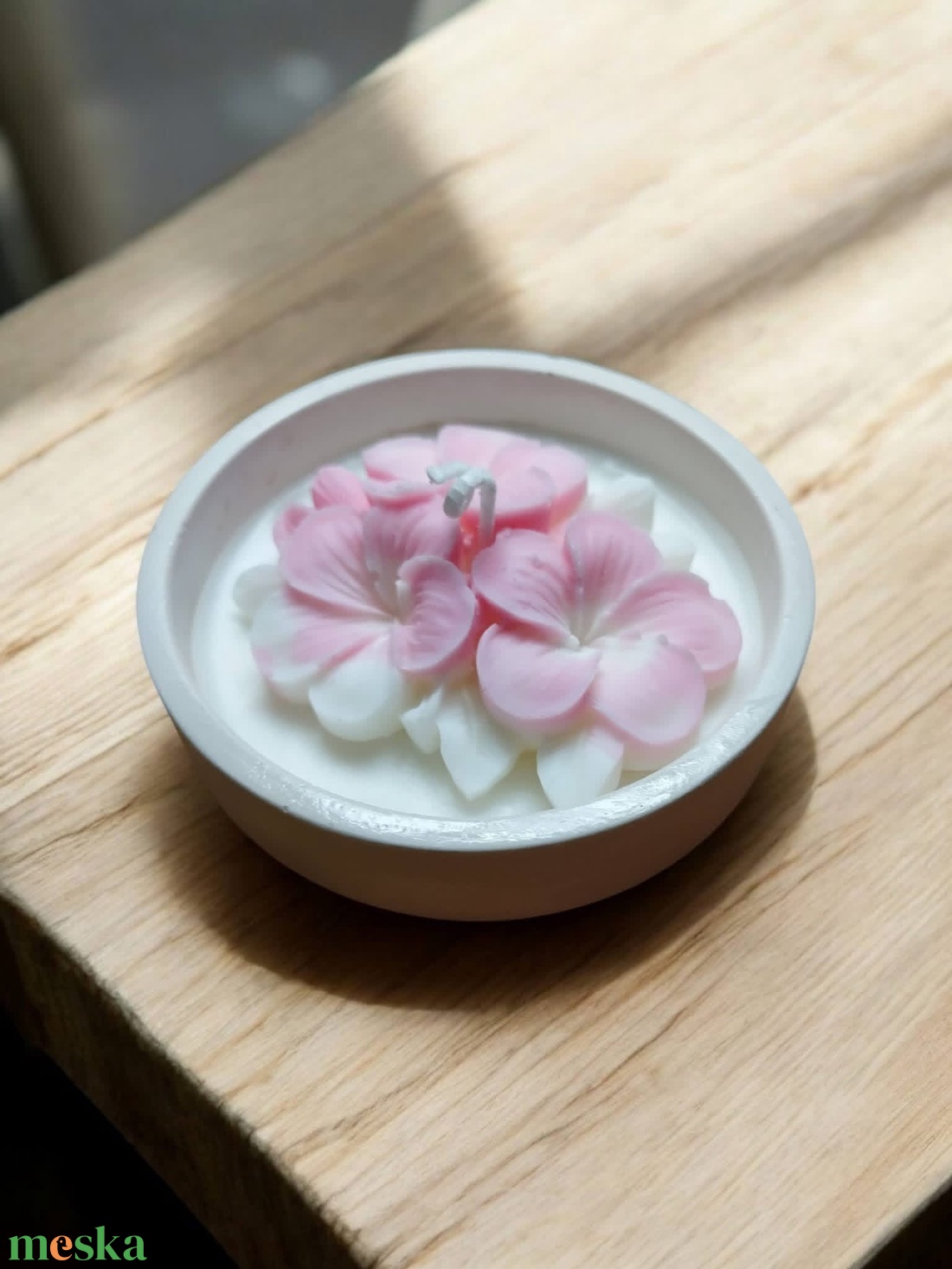 Szójaviasz gyertya - otthon & életmód - gyertya, illat, aroma - illatviasz - Meska.hu