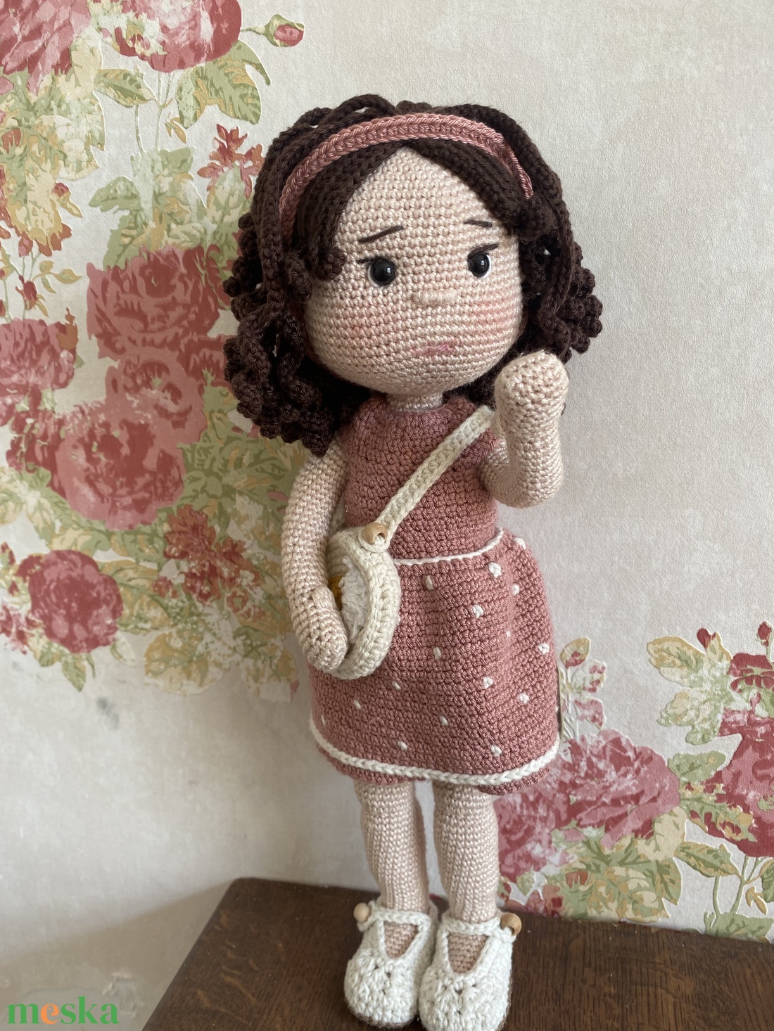 Amigurumi Dina baba - játék & sport - baba & babaház - öltöztethető baba - Meska.hu Amigurumi Dina baba - játék & sport - baba & babaház - öltöztethető baba - Meska.hu