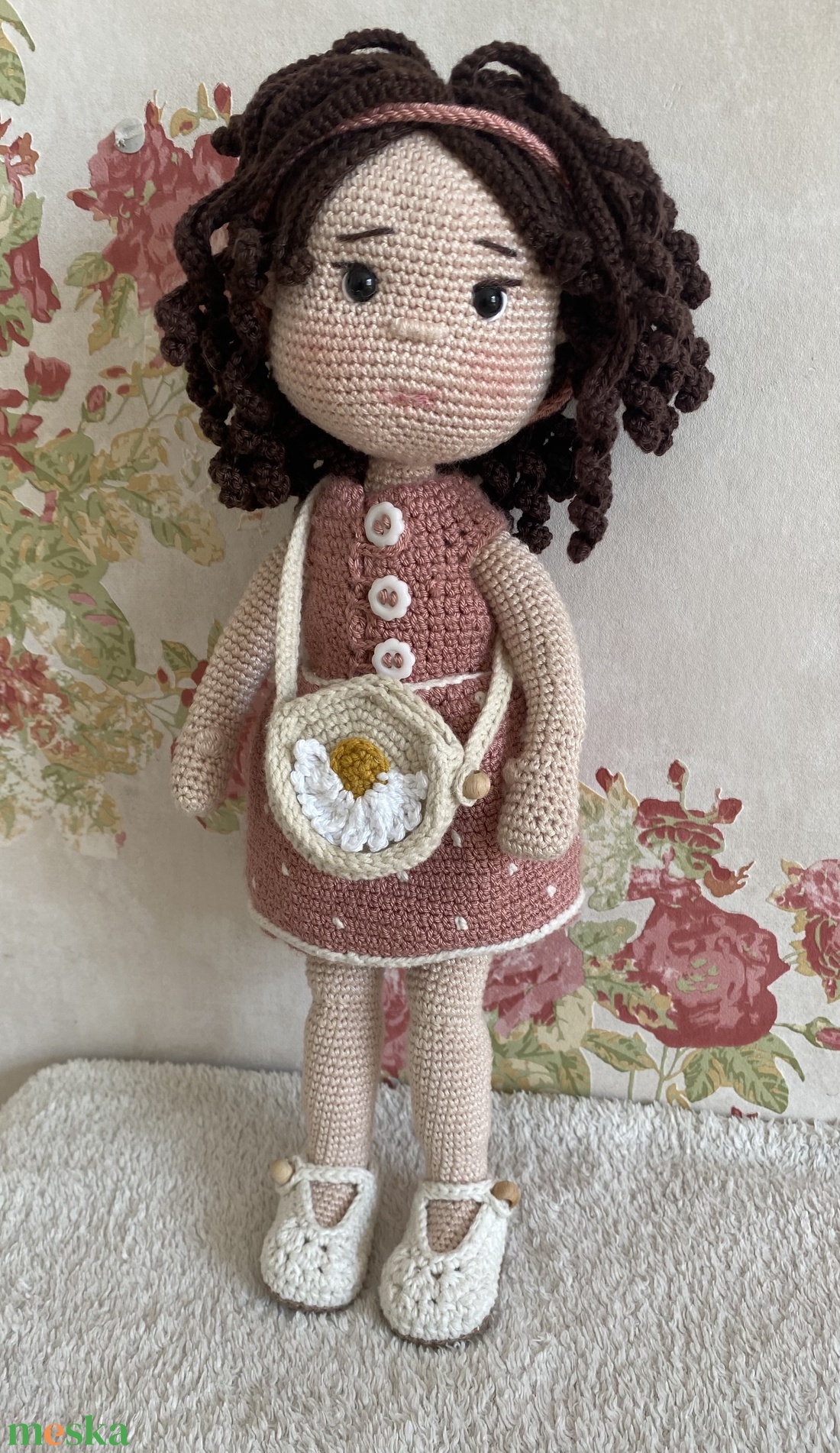 Amigurumi Dina baba - játék & sport - baba & babaház - öltöztethető baba - Meska.hu Amigurumi Dina baba - játék & sport - baba & babaház - öltöztethető baba - Meska.hu