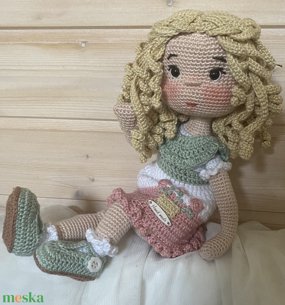 Amigurumi Lilla baba - játék & sport - baba & babaház - öltöztethető baba - Meska.hu Amigurumi Lilla baba - játék & sport - baba & babaház - öltöztethető baba - Meska.hu