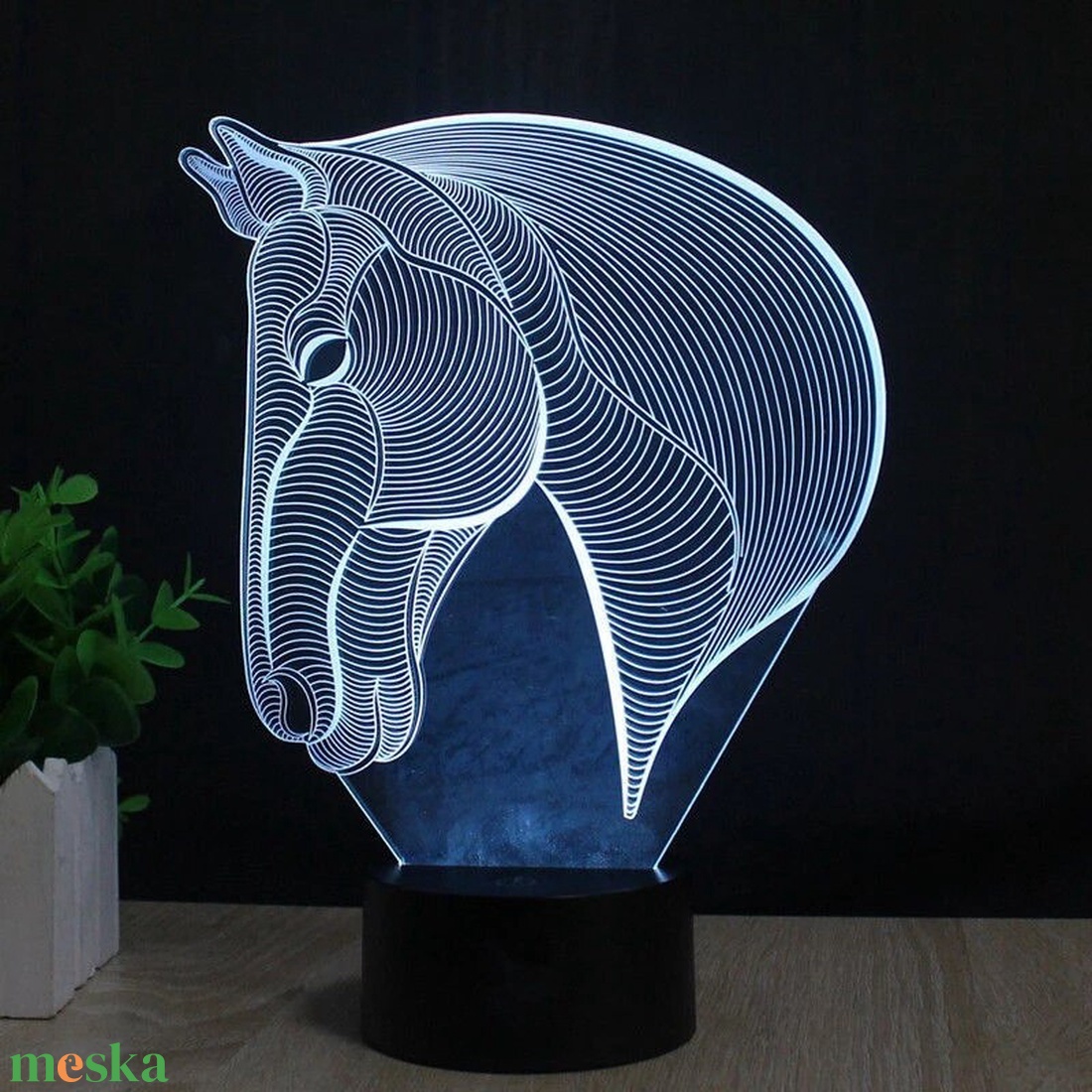Ló 3d lámpa, led éjszakai fény - gravírozott plexi - otthon & életmód - lámpa - hangulatlámpa - Meska.hu Ló 3d lámpa, led éjszakai fény - gravírozott plexi - otthon & életmód - lámpa - hangulatlámpa - Meska.hu