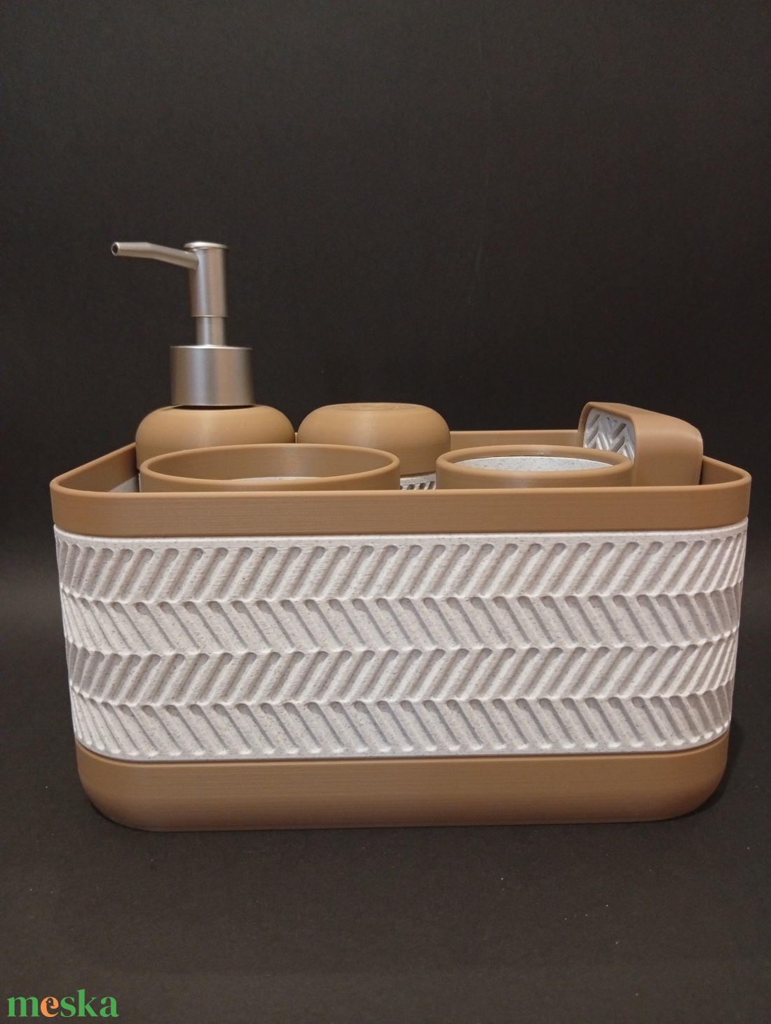 Balance fürdőszobai rendező szett - otthon & életmód - fürdőszoba - fürdőszobai tároló - Meska.hu