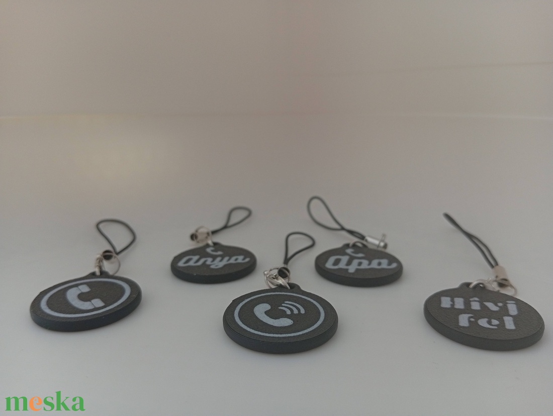 Hívj Fel! biléta - táska & tok - kulcstartó & táskadísz - táskadísz - Meska.hu