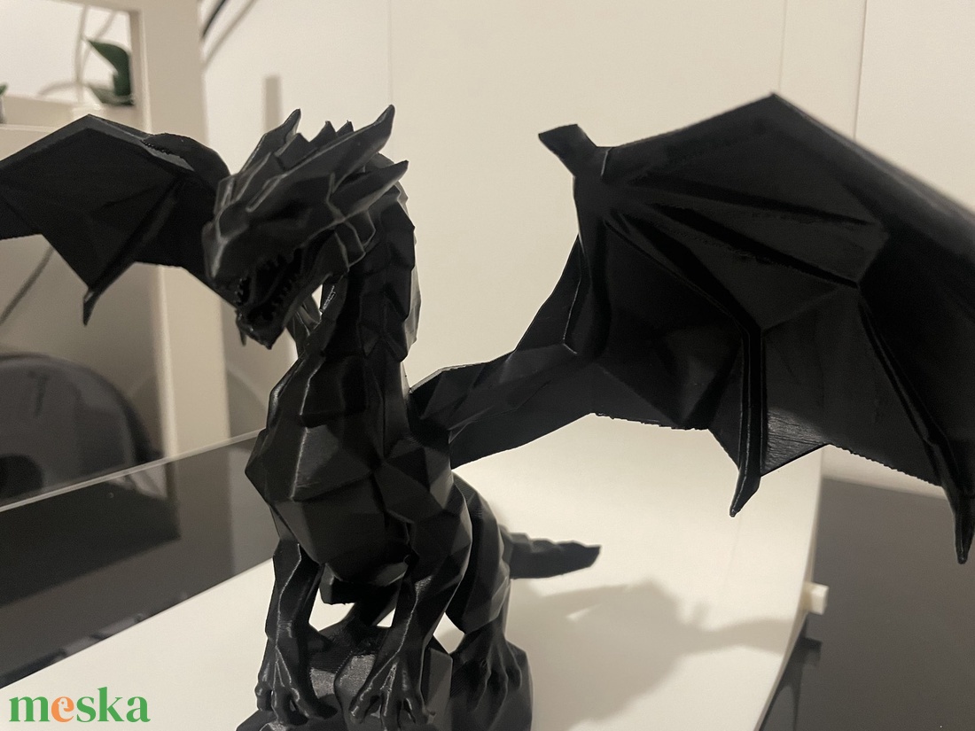 Fantasy Sárkány Dísz 3D Nyomtatással - otthon & életmód - dekoráció - asztal és polc dekoráció - asztaldísz - Meska.hu