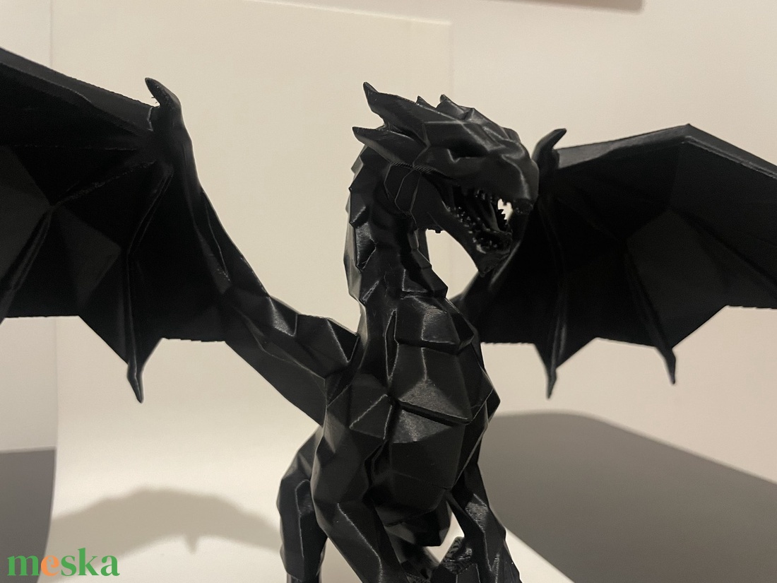 Fantasy Sárkány Dísz 3D Nyomtatással - otthon & életmód - dekoráció - asztal és polc dekoráció - asztaldísz - Meska.hu