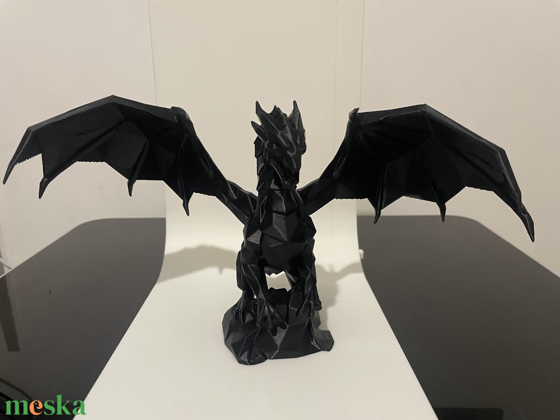 Fantasy Sárkány Dísz 3D Nyomtatással - otthon & életmód - dekoráció - asztal és polc dekoráció - asztaldísz - Meska.hu