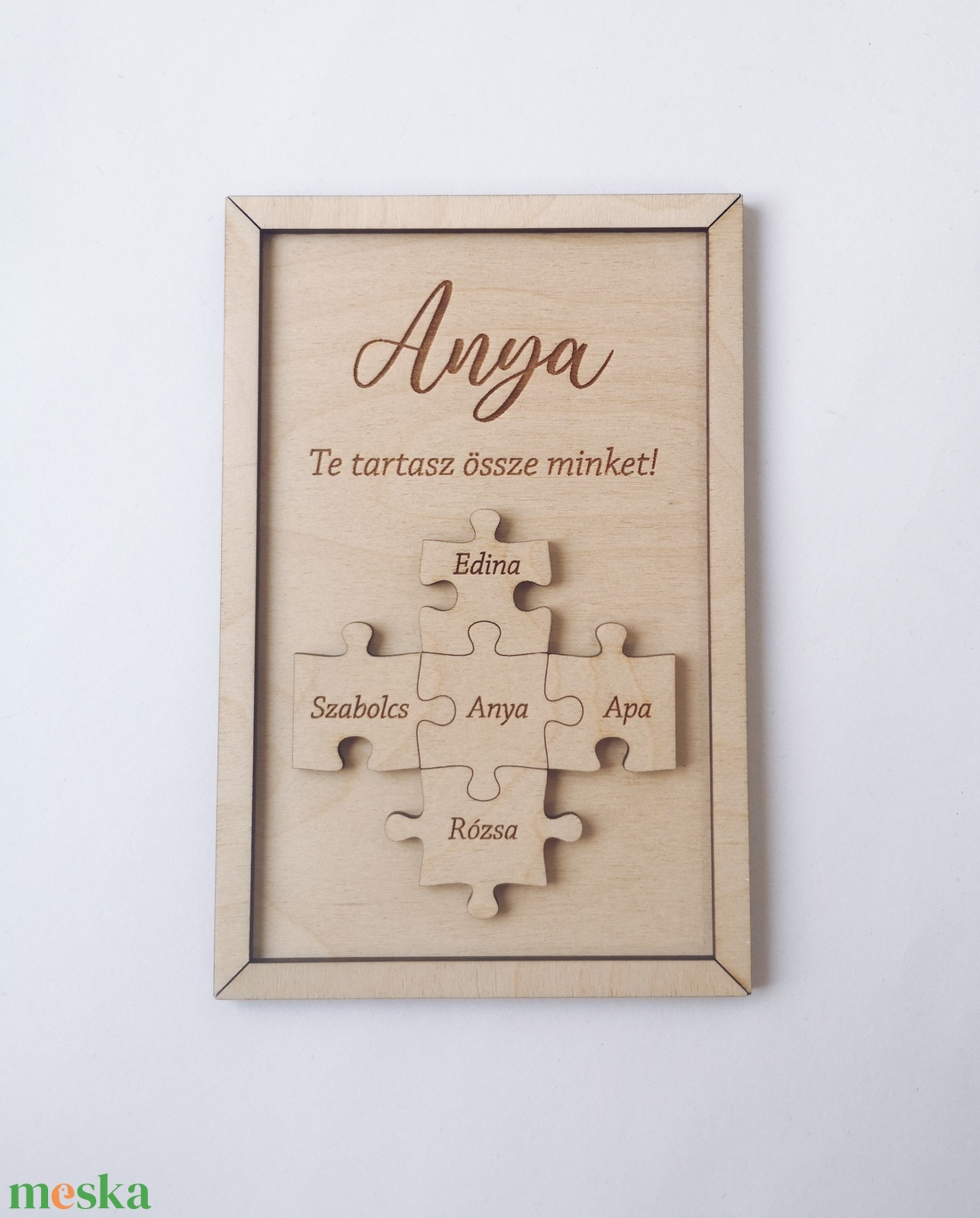 Anyák napi puzzle kép - otthon & lakás - dekoráció - kép & falikép - fából készült kép - Meska.hu Anyák napi puzzle kép - otthon & lakás - dekoráció - kép & falikép - fából készült kép - Meska.hu