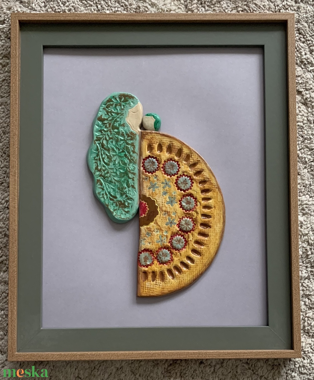 Takaró - Kerámia kép - otthon & életmód - dekoráció - kép & falikép - 3d képek - Meska.hu