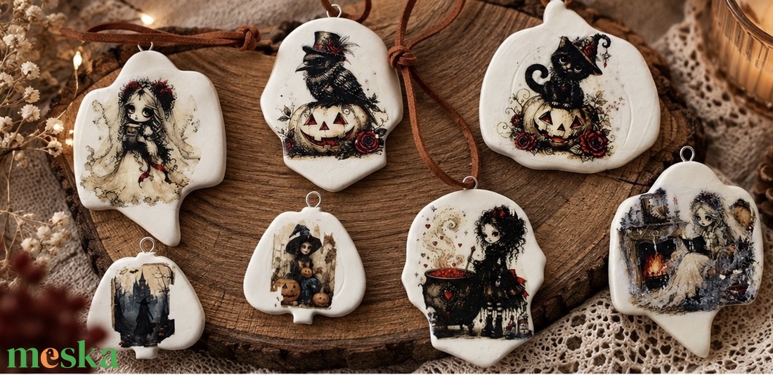 Halloween dekor - otthon & életmód - dekoráció - halloween - halloweeni figurák - Meska.hu