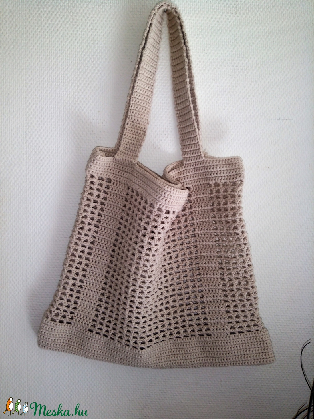 Horgolt  szatyor / bevásárló táska -  - Meska.hu