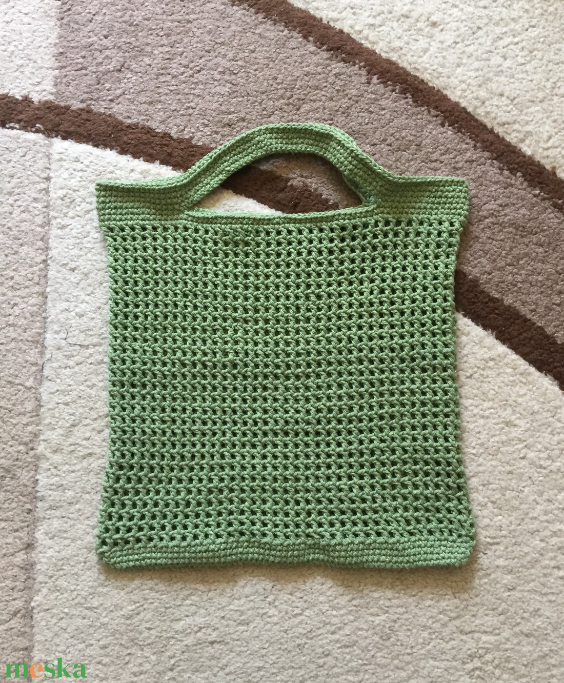 Horgolt szatyor / bevásárló táska - táska & tok - bevásárlás & shopper táska - shopper, textiltáska, szatyor - Meska.hu Horgolt szatyor / bevásárló táska - táska & tok - bevásárlás & shopper táska - shopper, textiltáska, szatyor - Meska.hu
