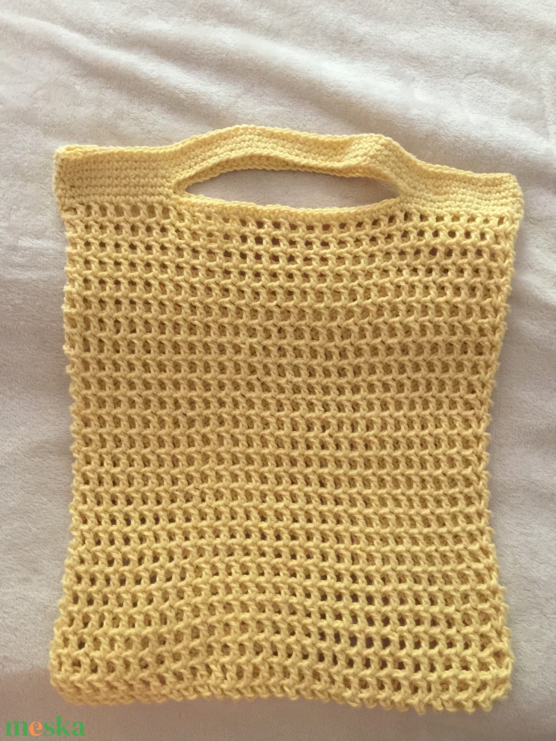   Horgolt  szatyor / bevásárló táska  - táska & tok - bevásárlás & shopper táska - shopper, textiltáska, szatyor - Meska.hu