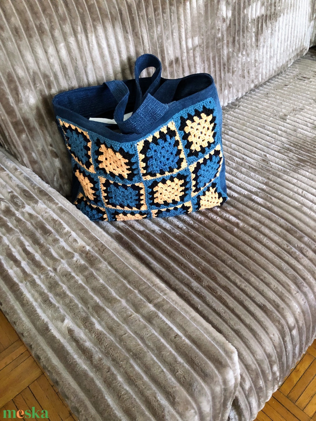 Farmer horgolással - táska & tok - kézitáska & válltáska - válltáska - Meska.hu