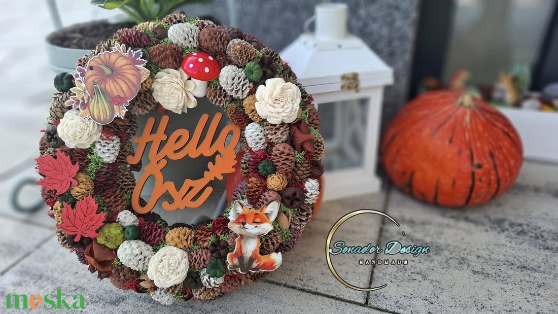Őszi ajtódísz - otthon & életmód - dekoráció - ajtó- és ablak dekoráció - ajtódísz & kopogtató - Meska.hu Őszi ajtódísz - otthon & életmód - dekoráció - ajtó- és ablak dekoráció - ajtódísz & kopogtató - Meska.hu